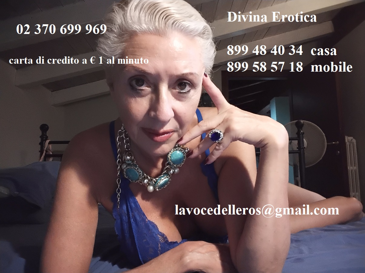 Divina Erotica foto video social telefono e contatto e-mail